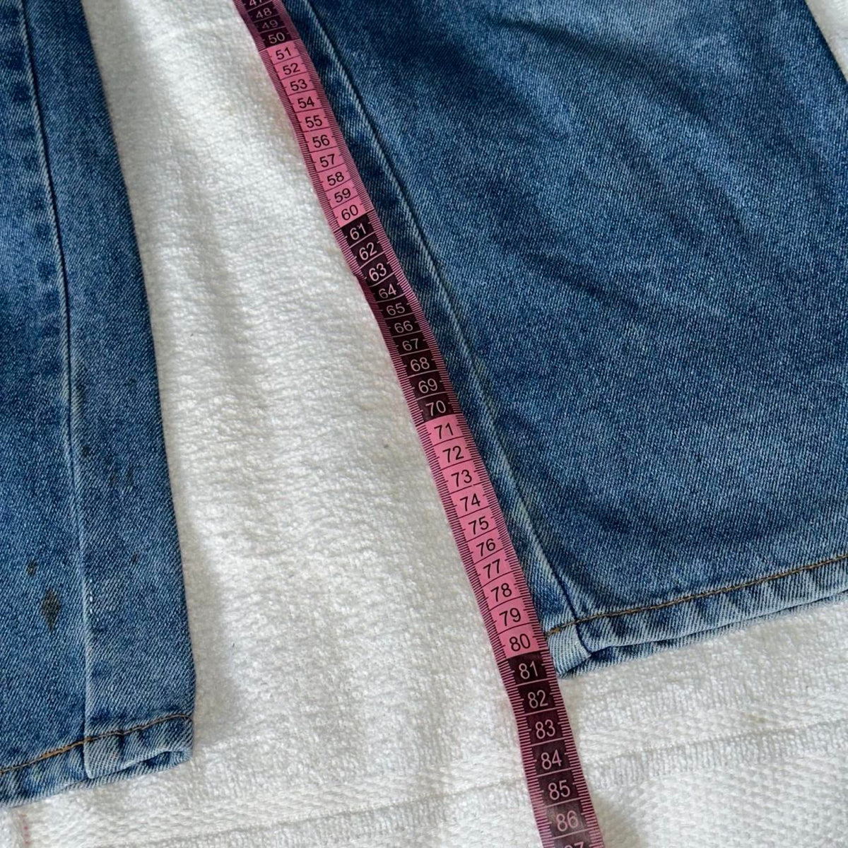 Anime Print Straight Jeans