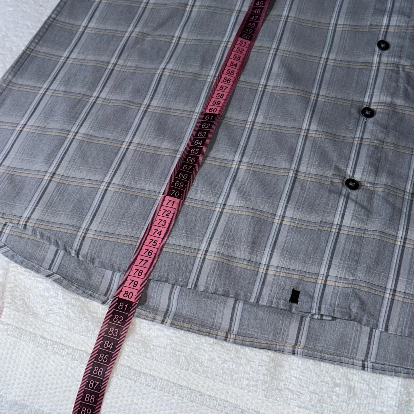 Keyboard Shirt Grey Plaid