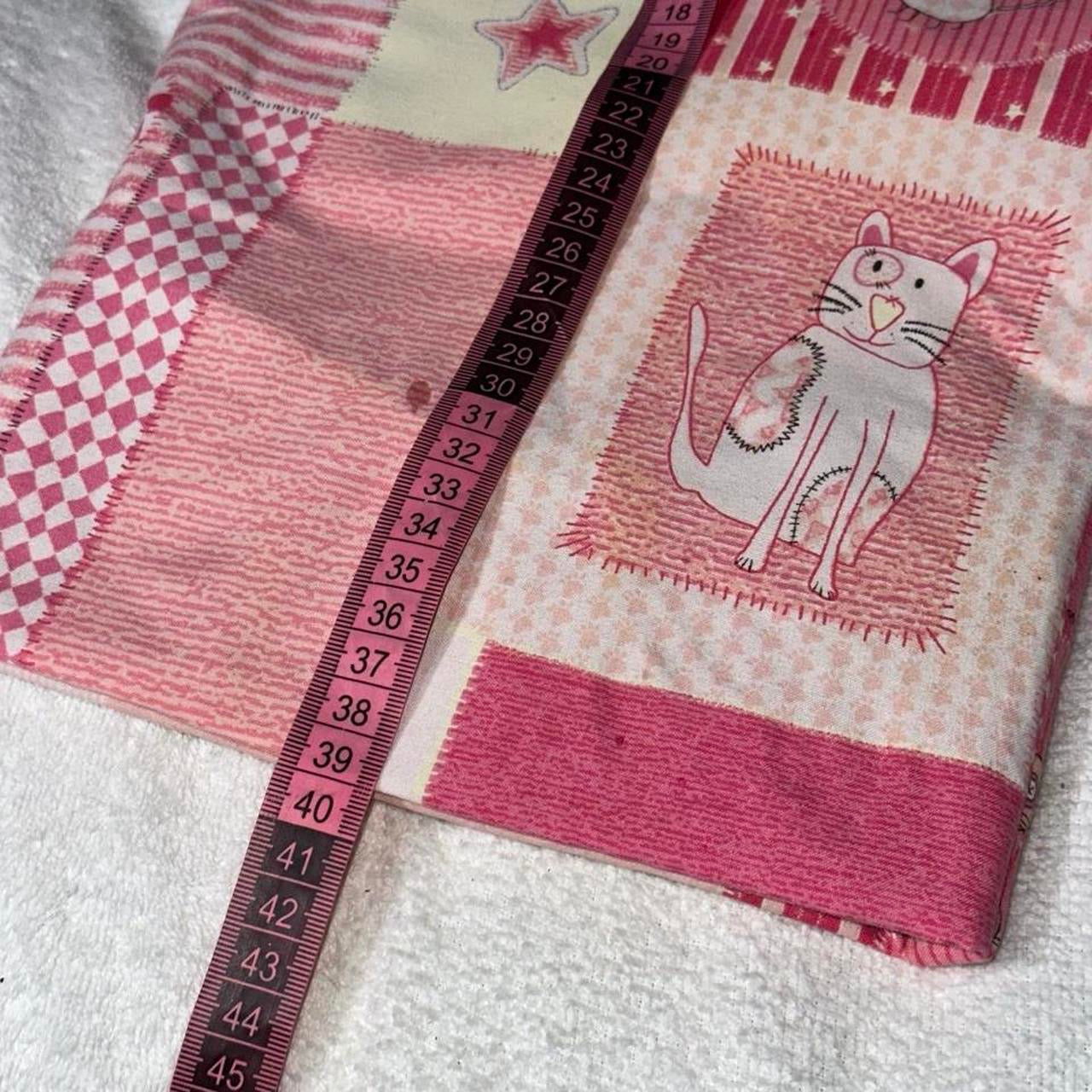 Pink Patchwork Tote Bag
