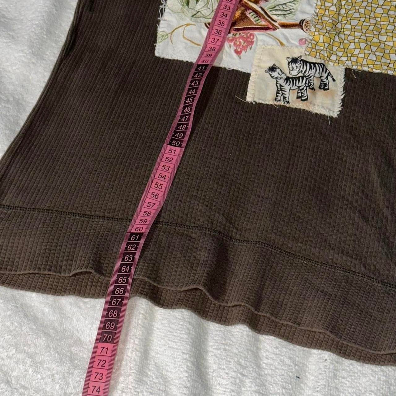 Scrap Patchwork Jumper Brown