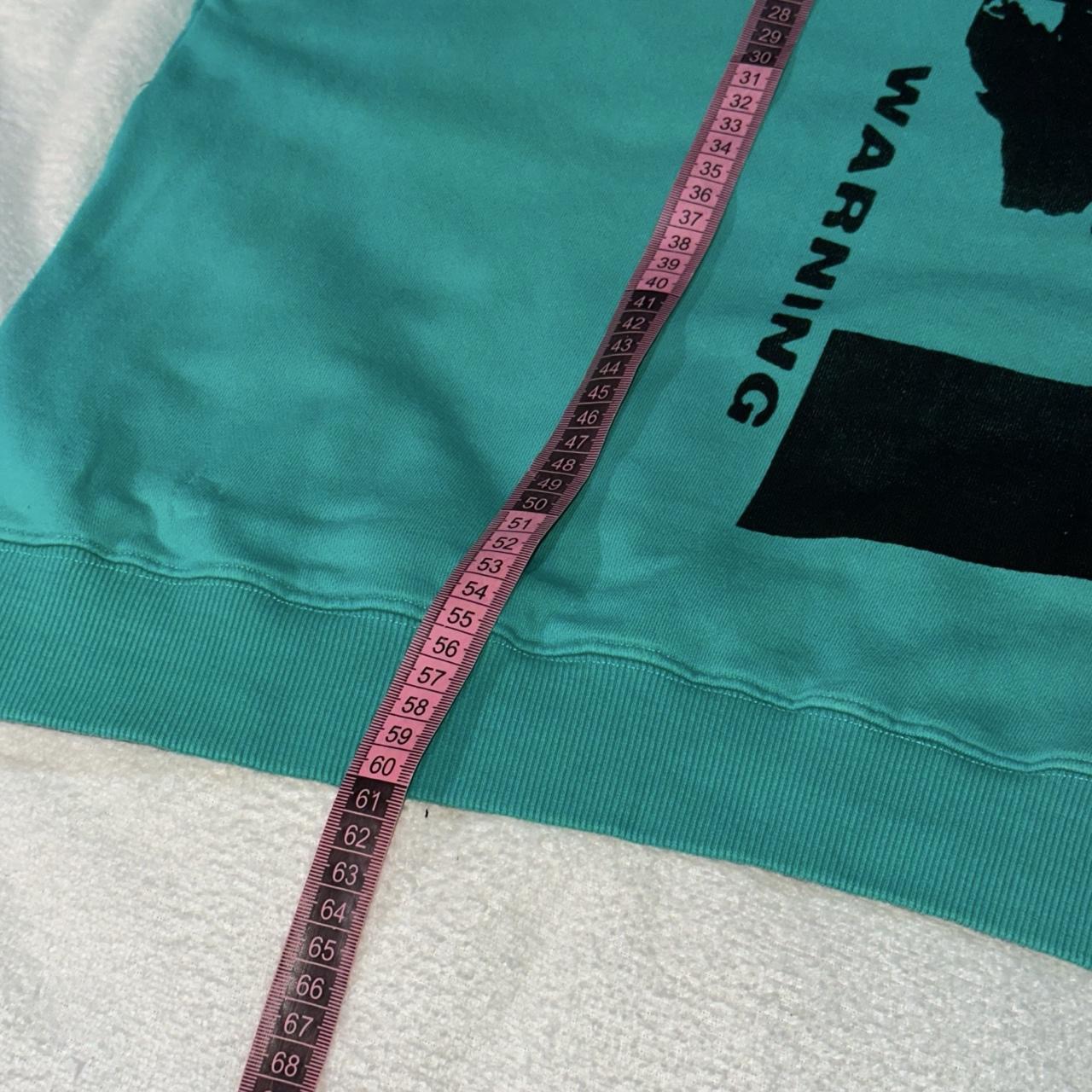SMOKING CAUSES SWAG Boxy Jumper Teal