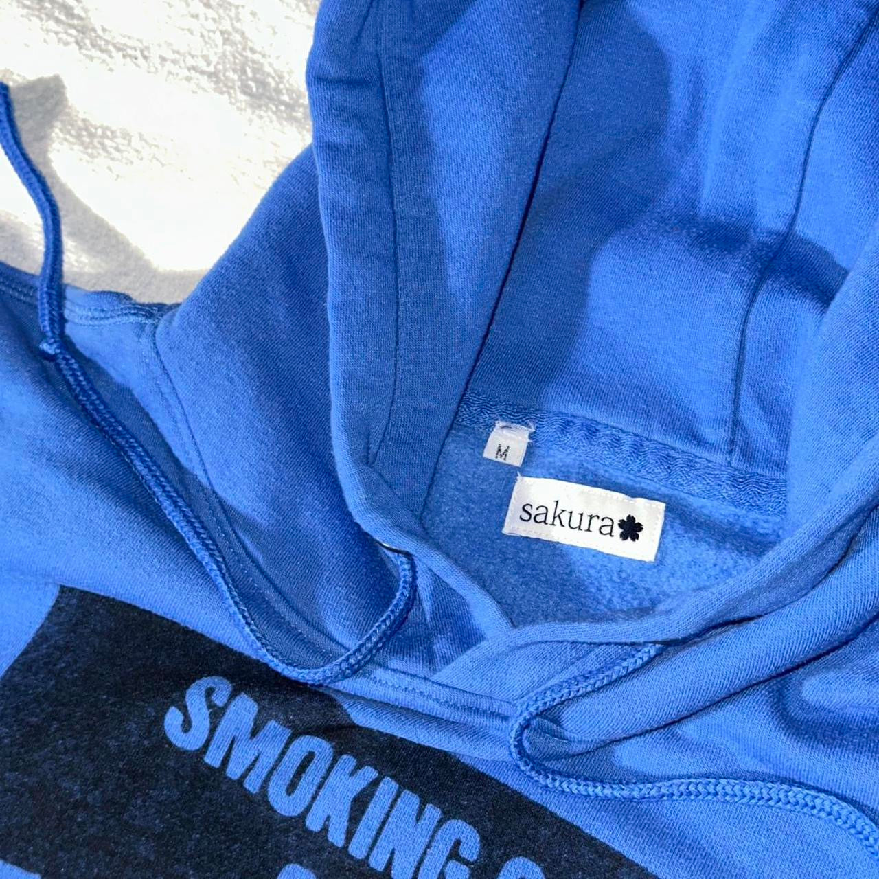 SMOKING CAUSES SWAG Hoodie Blue