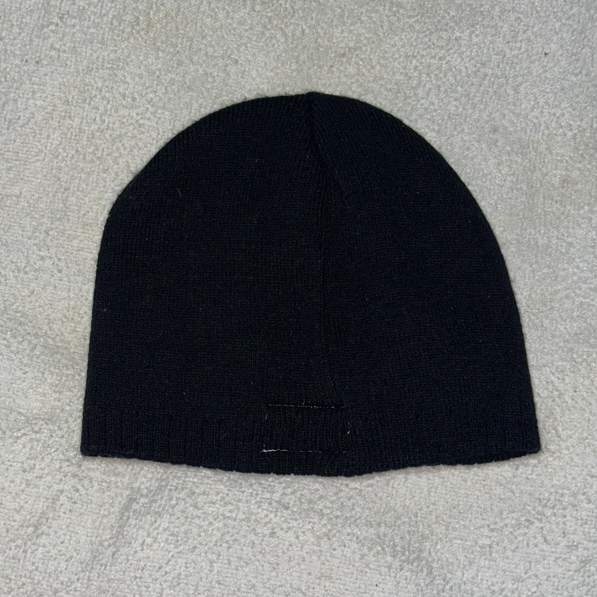 Black Patchwork Beanie