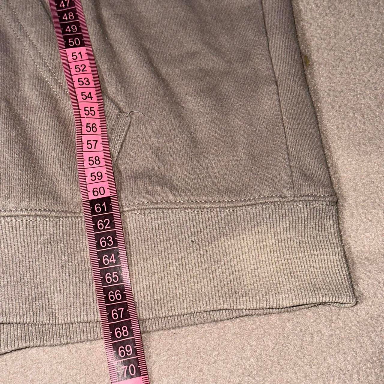 Bunny Girl Patch Zip-Up Hoodie Brown