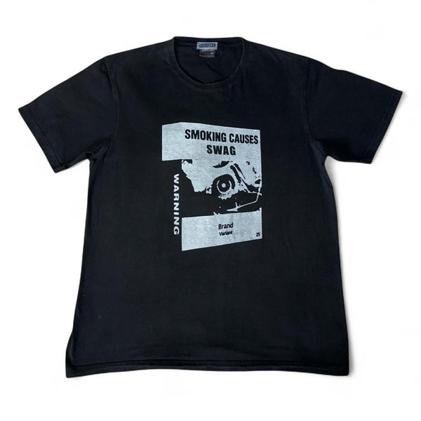 SMOKING CAUSES SWAG Tee Black