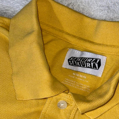 tesla arson service Polo Tee Yellow