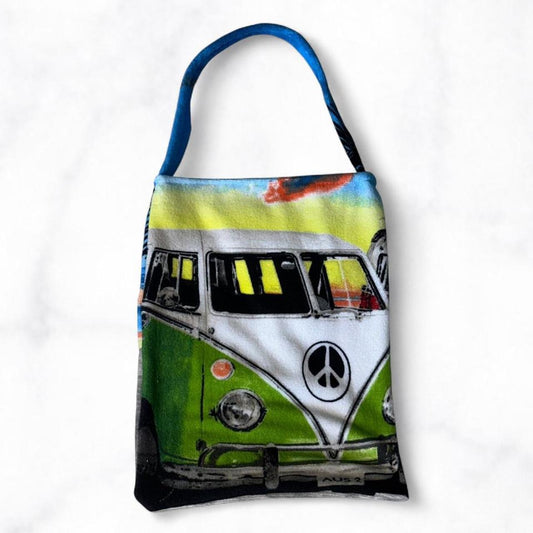 Peace and Love Tote Bag