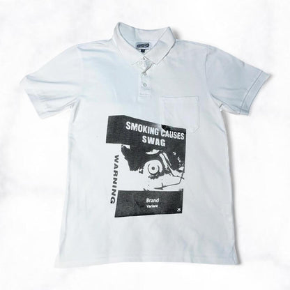 SMOKING CAUSES SWAG Polo Shirt