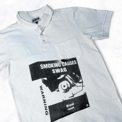 SMOKING CAUSES SWAG Polo Shirt