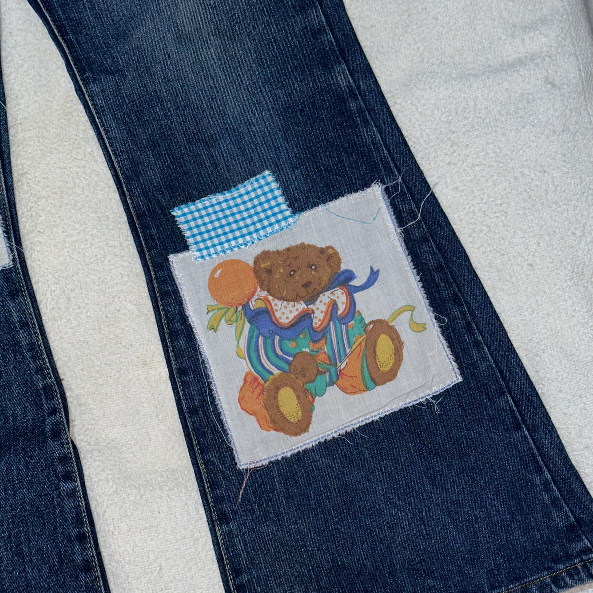Teddy Bear Flare Jeans