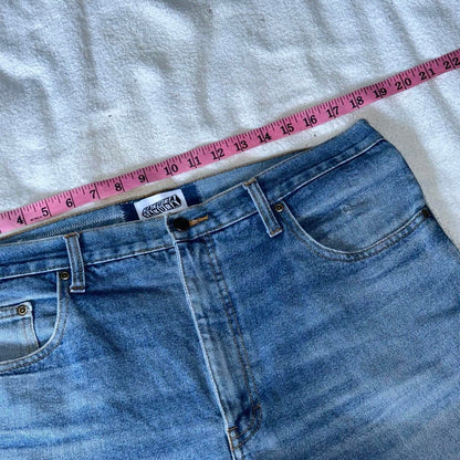 Anime Print Straight Jeans
