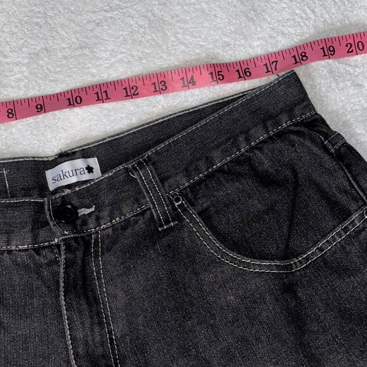 Scrap Patchwork Jorts Black