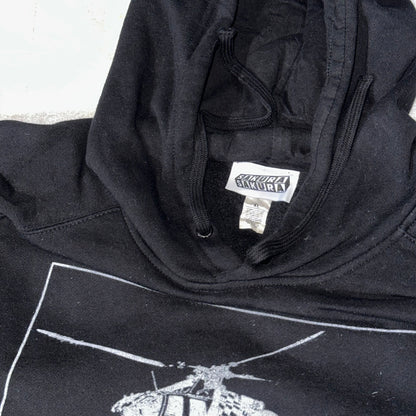 ‘if pigs could fly’ Hoodie Black