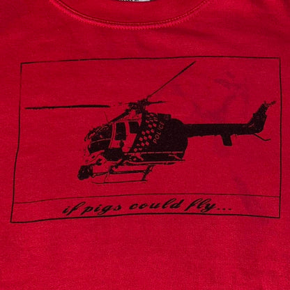 ‘if pigs could fly’ Jumper Red