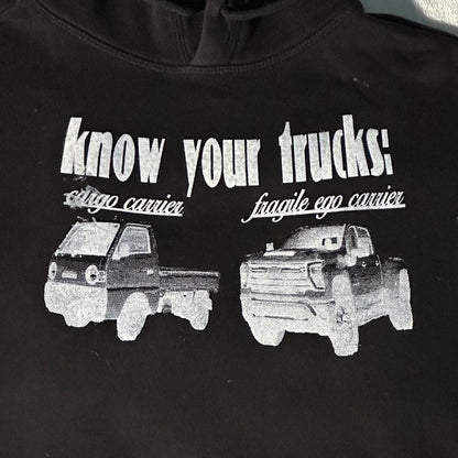 Know Your Trucks Hoodie Black