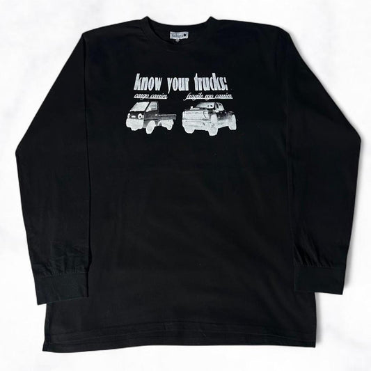 Know Your Trucks Long Sleeve Tee Black