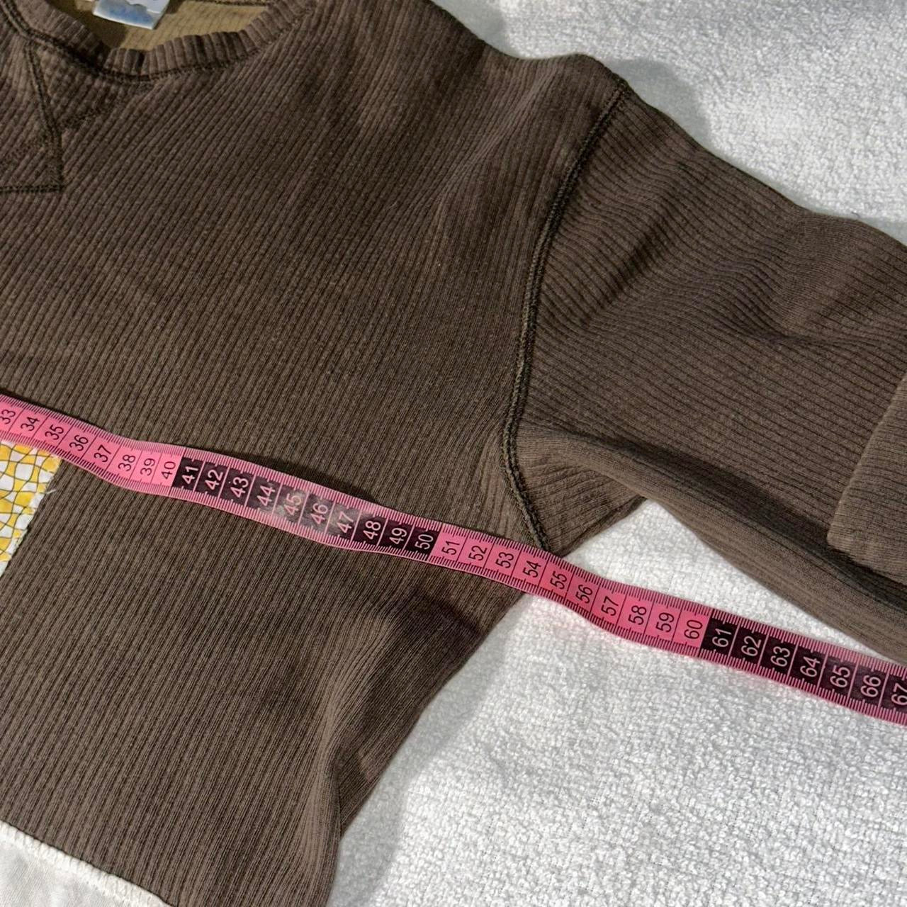 Scrap Patchwork Jumper Brown