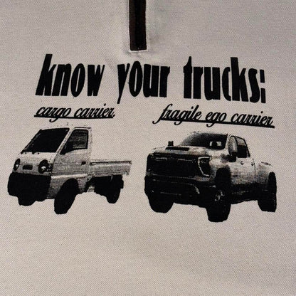 Know Your Trucks Polo Tee Beige