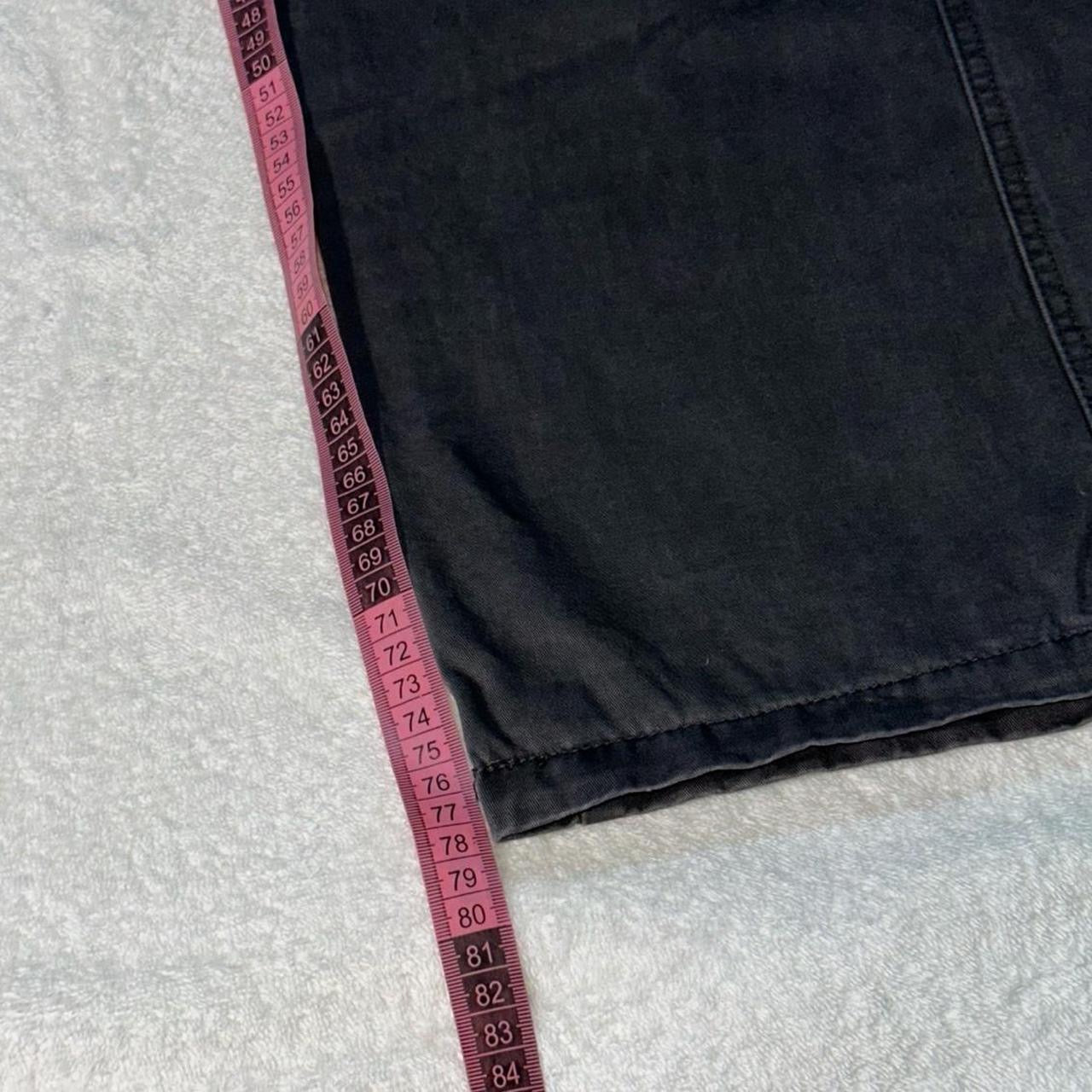 Print Cargo Pants Grey