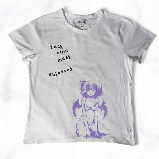 Fuck Musk #blessed Baby Tee