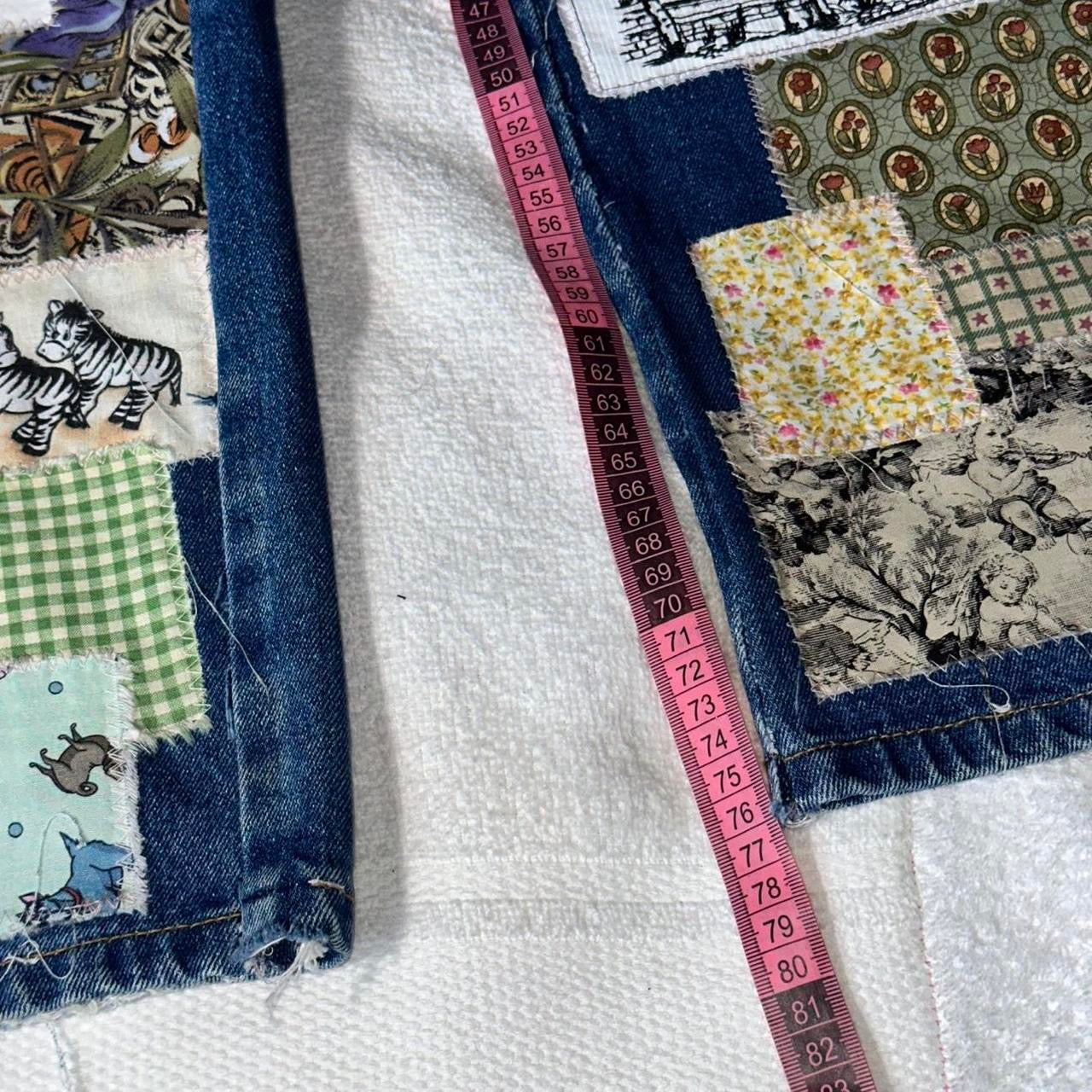 ‘Janette’ Scrap Patchwork Jeans
