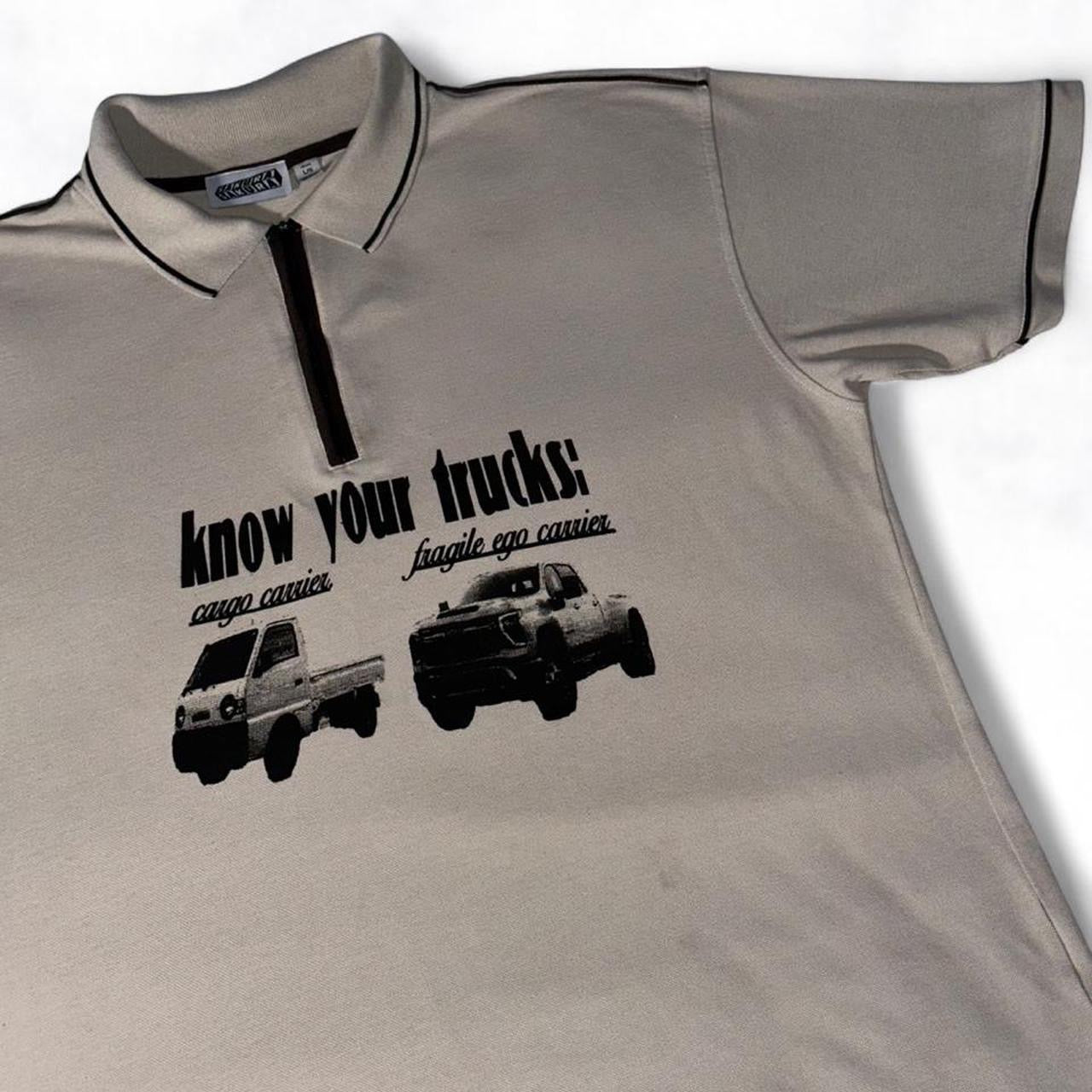 Know Your Trucks Polo Tee Beige