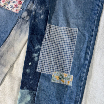 Scrap Patchwork Relaxed Levi’s Jeans