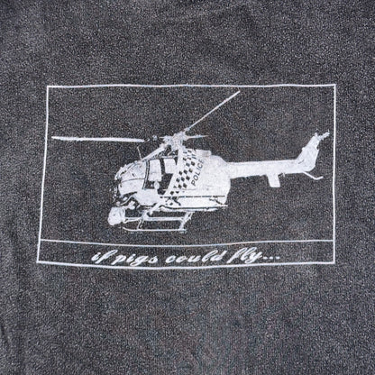 ‘if pigs could fly’ Jumper Grey