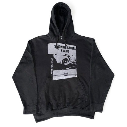 SMOKING CAUSES SWAG Hoodie Black