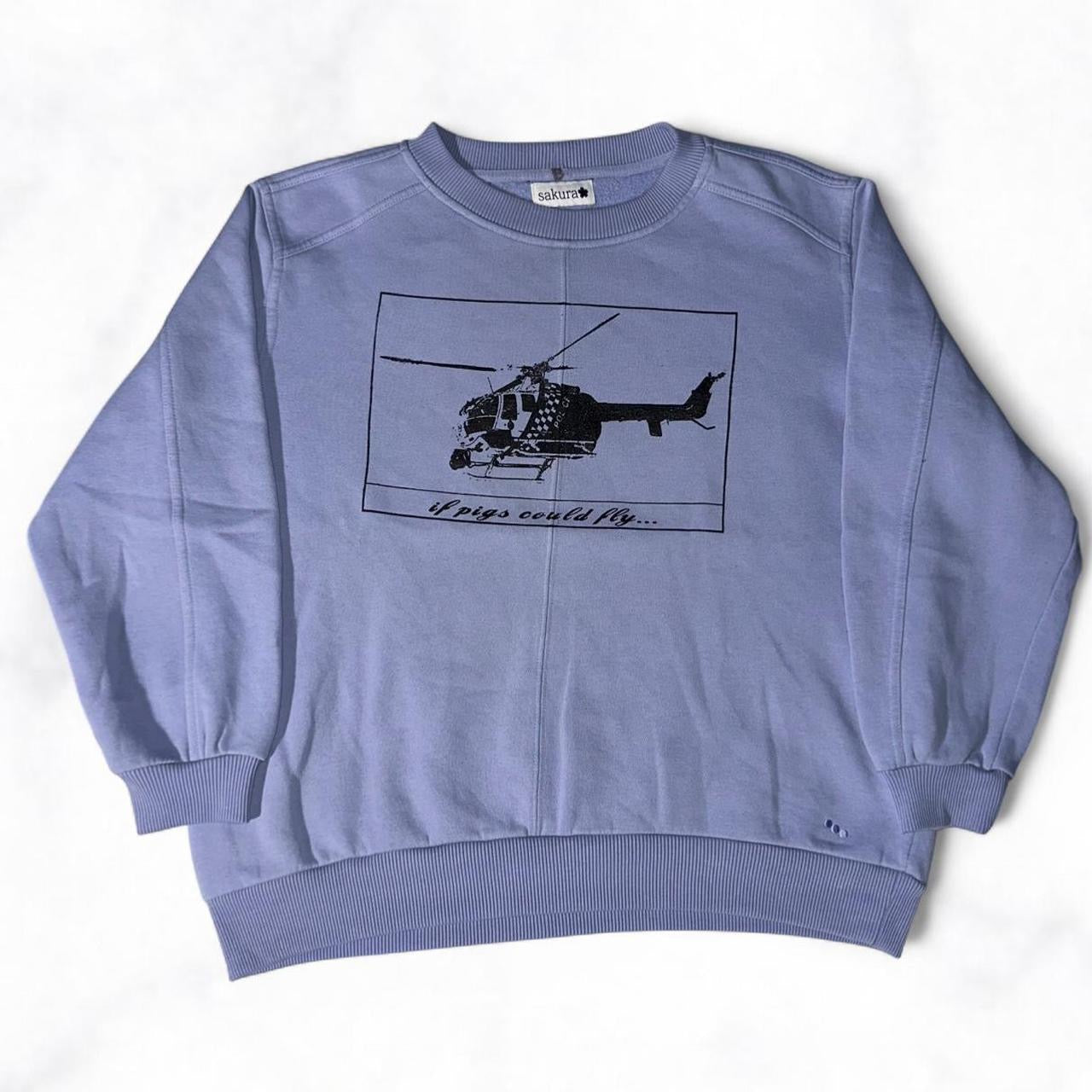 ‘if pigs could fly’ Jumper Lavender