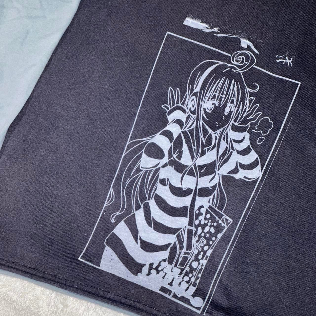 to love ru Long Sleeve Tee Grey