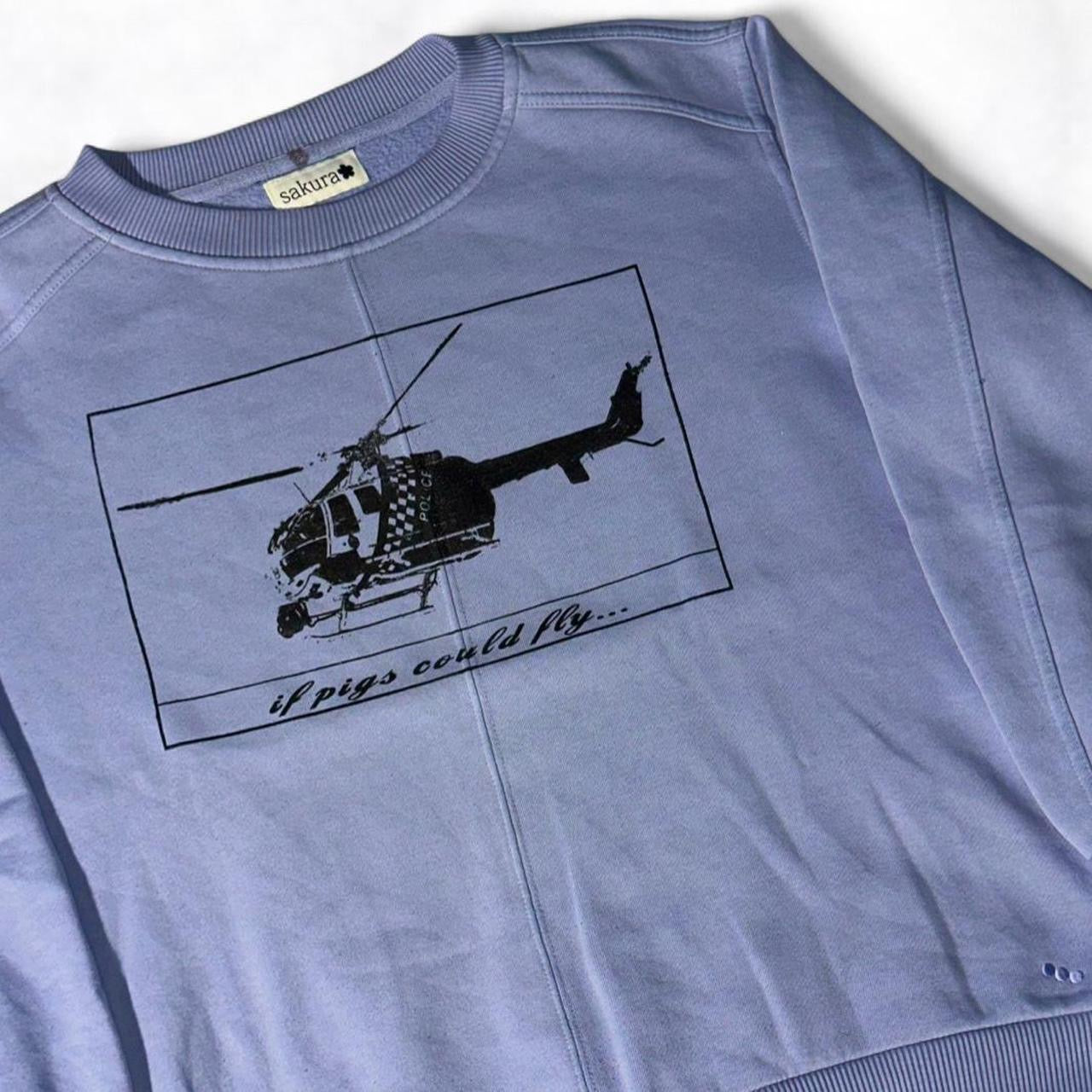 ‘if pigs could fly’ Jumper Lavender