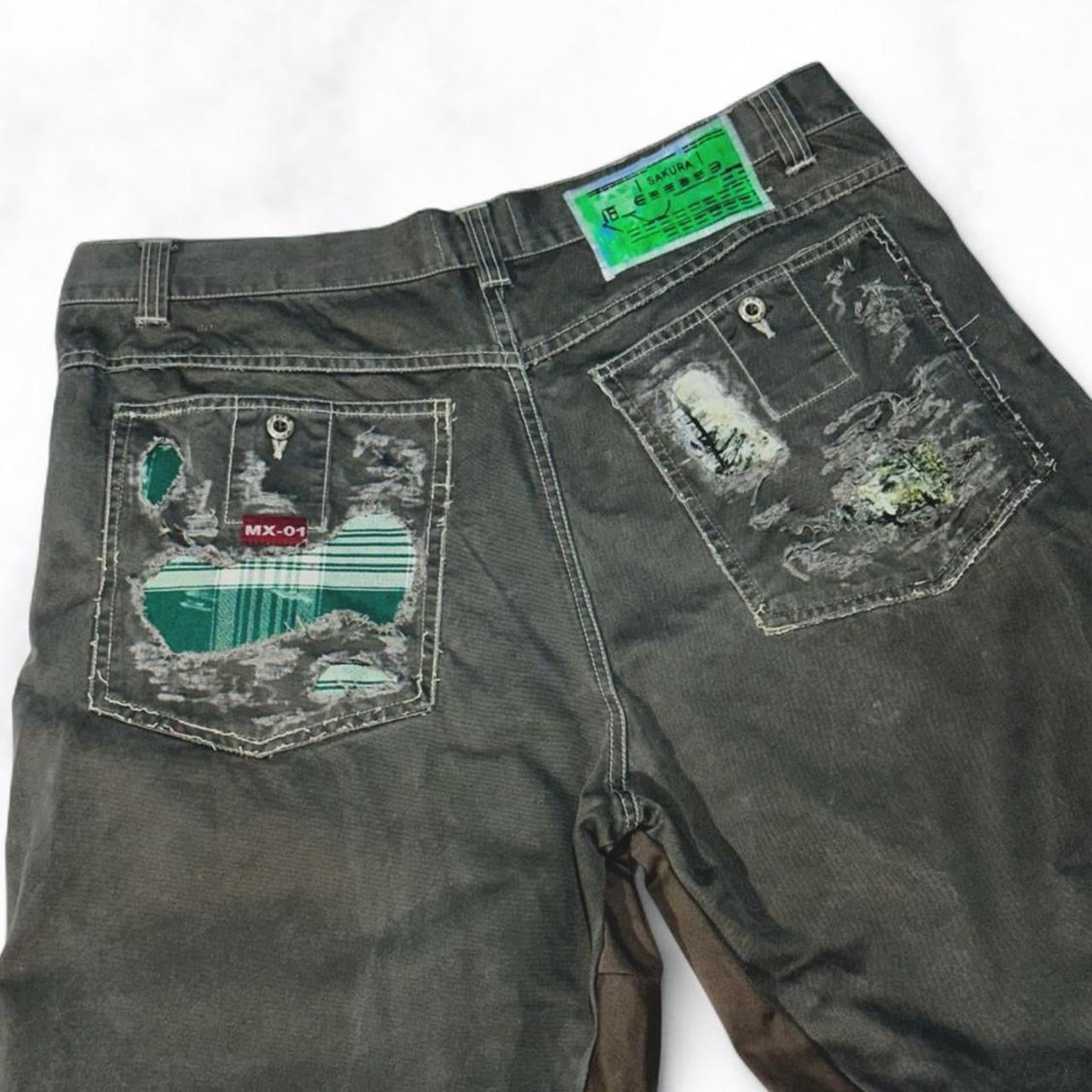 Patchwork Pocket Relaxed Pants
