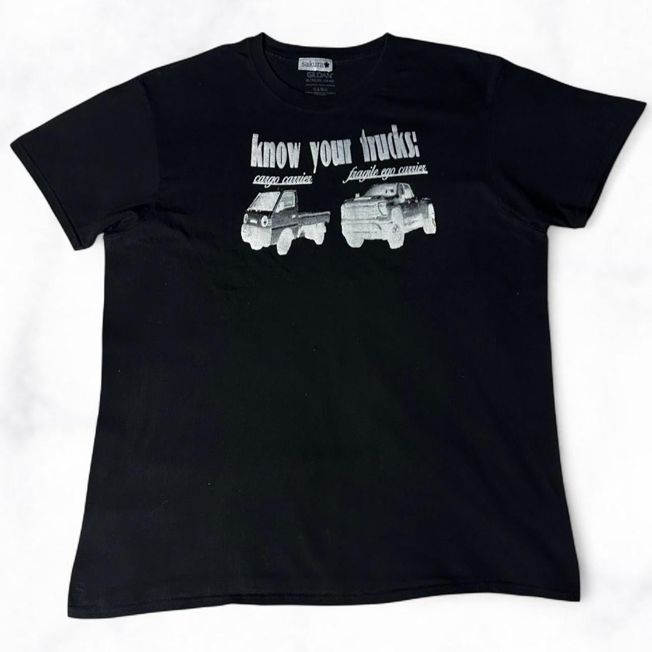 Know Your Trucks Tee Black