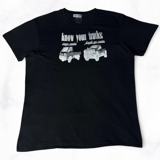 Know Your Trucks Tee Black