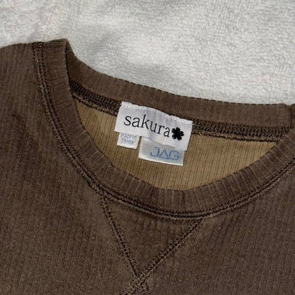 Scrap Patchwork Jumper Brown