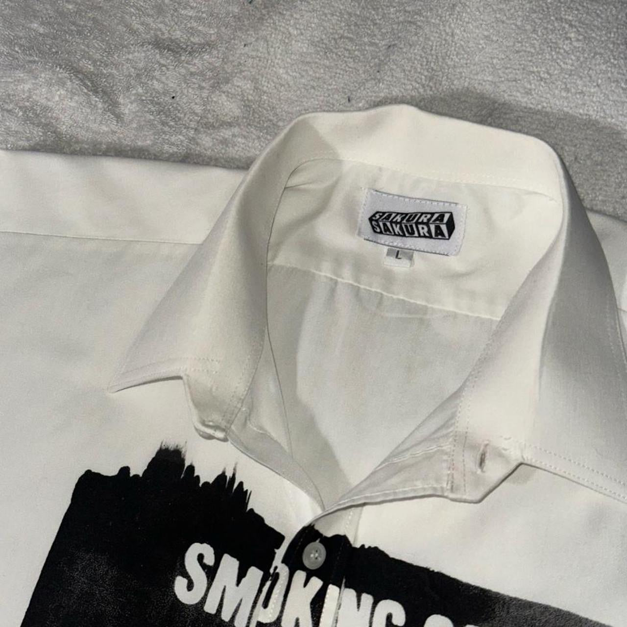 SMOKING CAUSES SWAG Shirt White