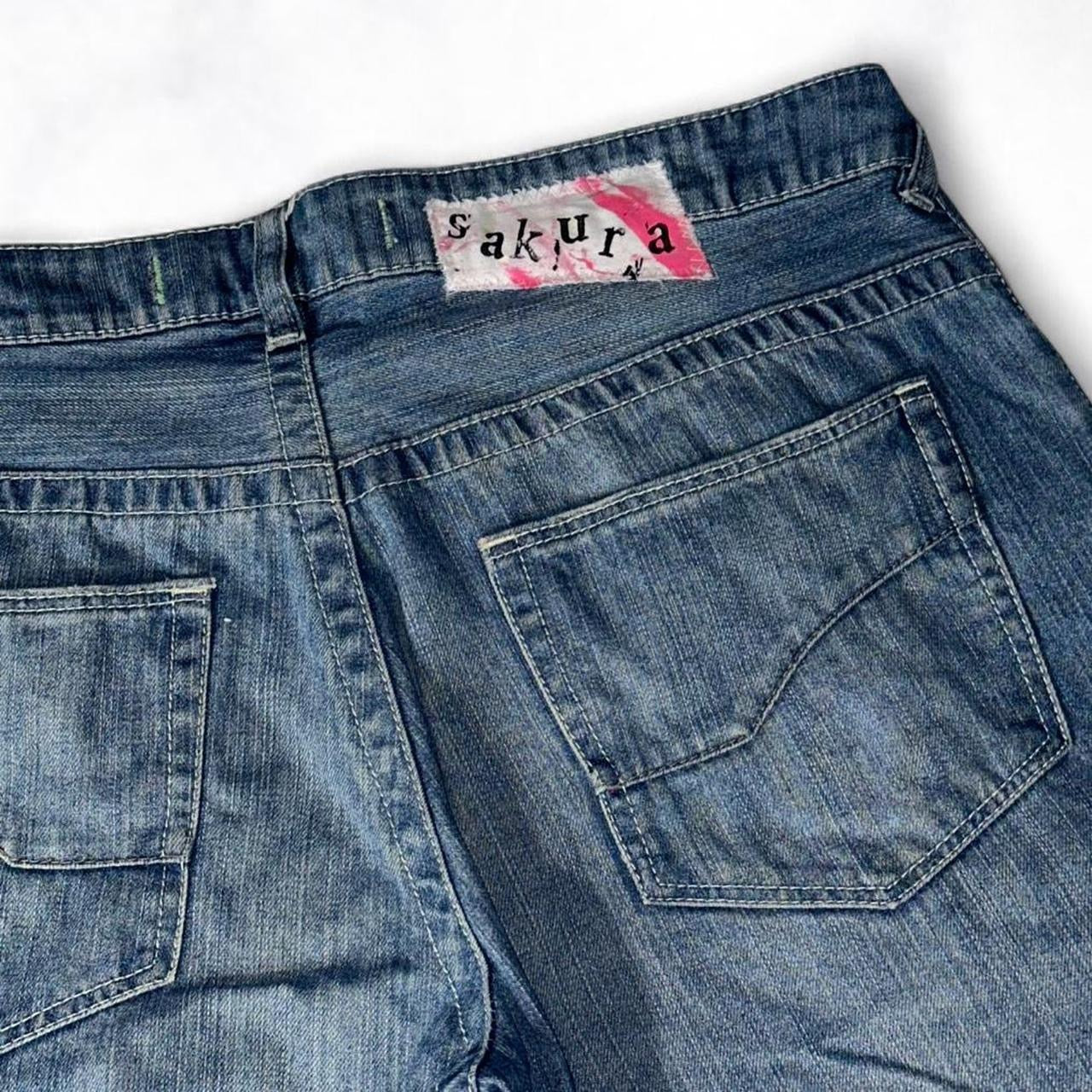 ‘Indigo’ Scrap Patchwork Jorts
