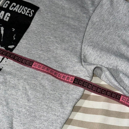 SMOKING CAUSES SWAG Hoodie Grey