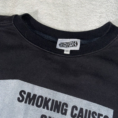 SMOKING CAUSES SWAG Jumper Black