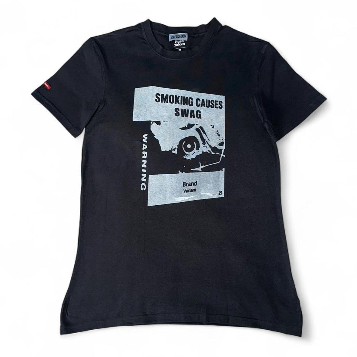 SMOKING CAUSES SWAG Tee Black