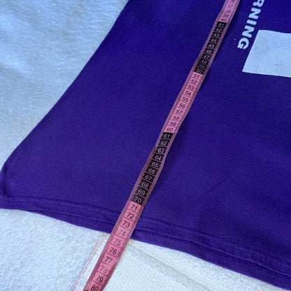 SMOKING CAUSES SWAG Tee Purple