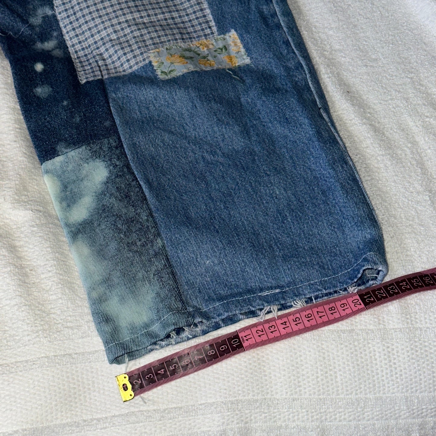 Scrap Patchwork Relaxed Levi’s Jeans