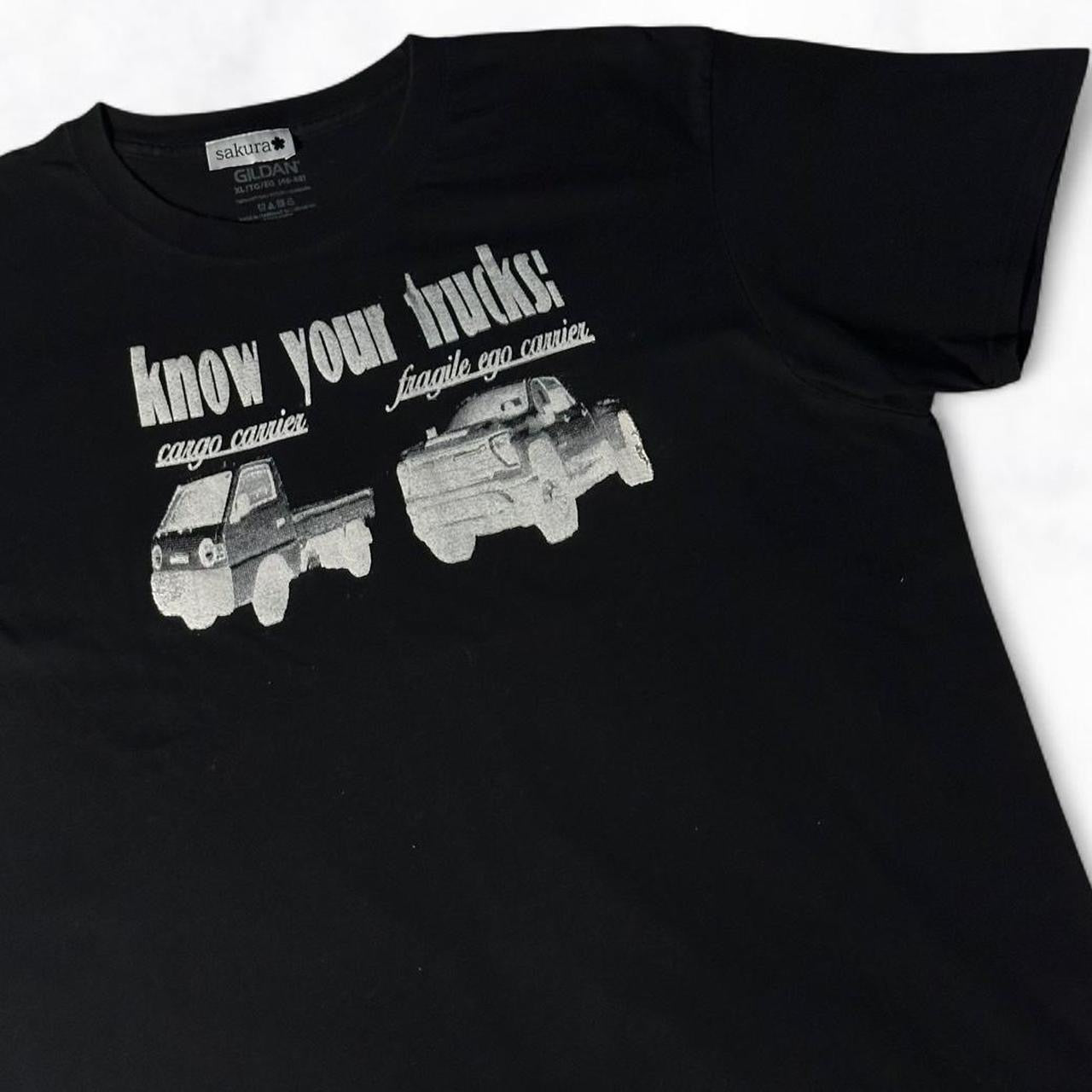 Know Your Trucks Tee Black