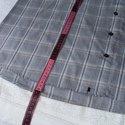 Keyboard Shirt Grey Plaid