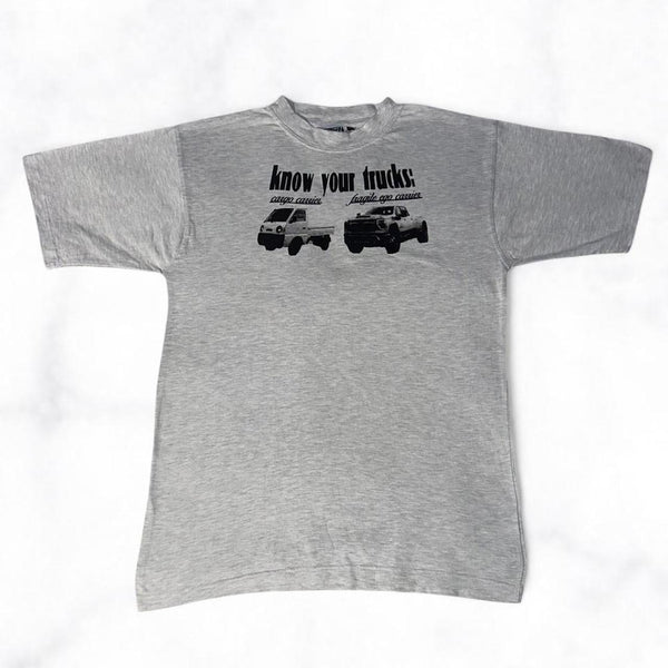 Know Your Trucks Tee Grey