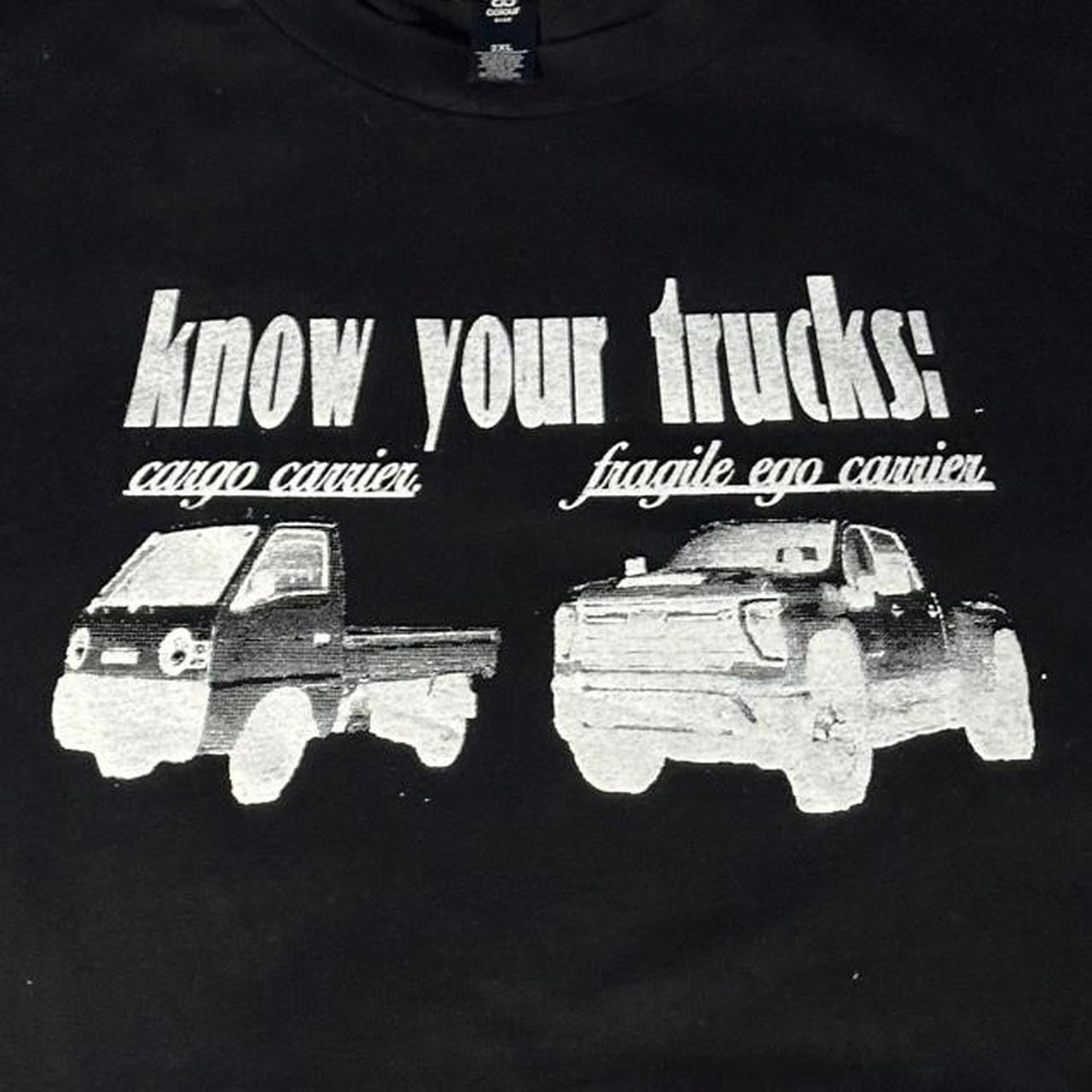 Know Your Trucks Long Sleeve Tee Black