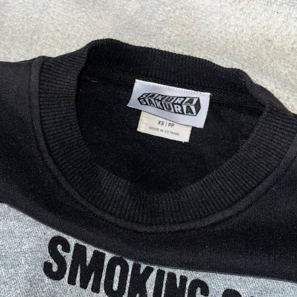 SMOKING CAUSES SWAG Jumper Black
