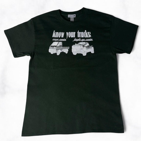 Know Your Trucks Tee Forest Green