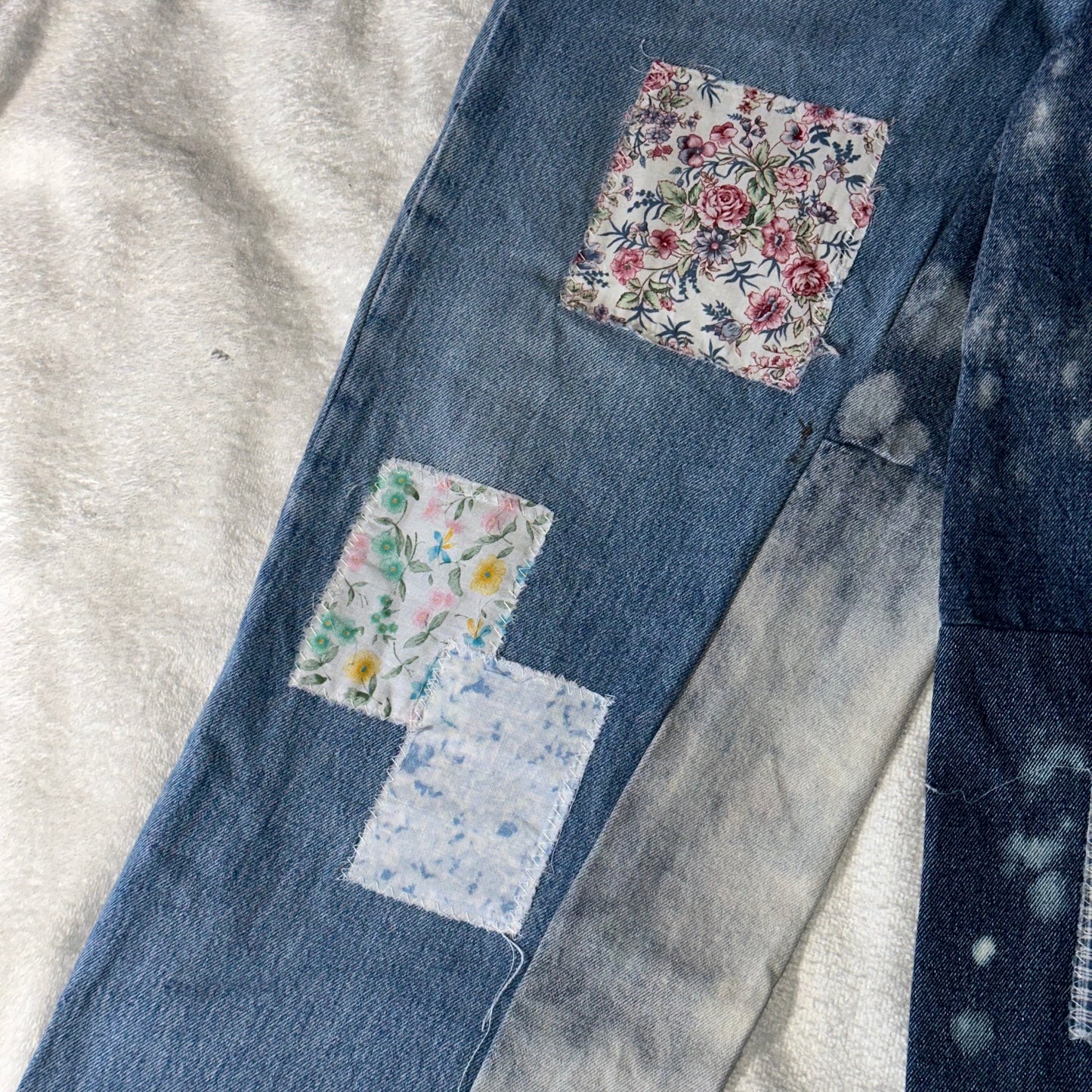 Scrap Patchwork Relaxed Levi’s Jeans